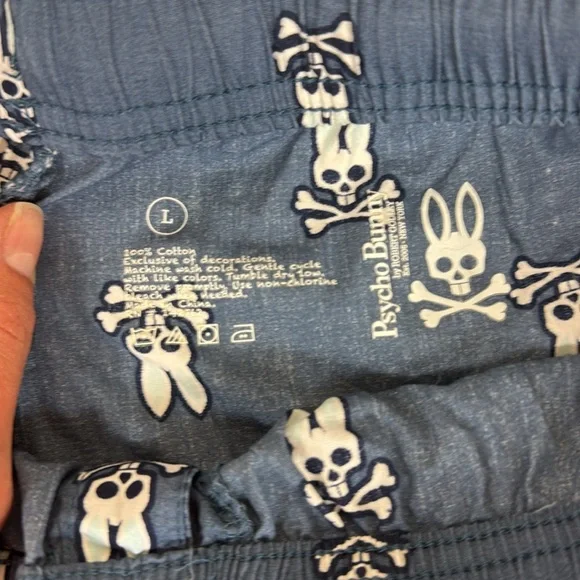 Psycho Bunny Men’s Lounge Shorts Size Large - Picture 3 of 6